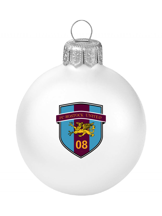 Weihnachtskugel Logo 8cm