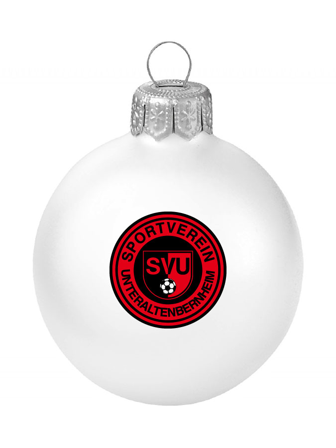 Weihnachtskugel Logo 8cm