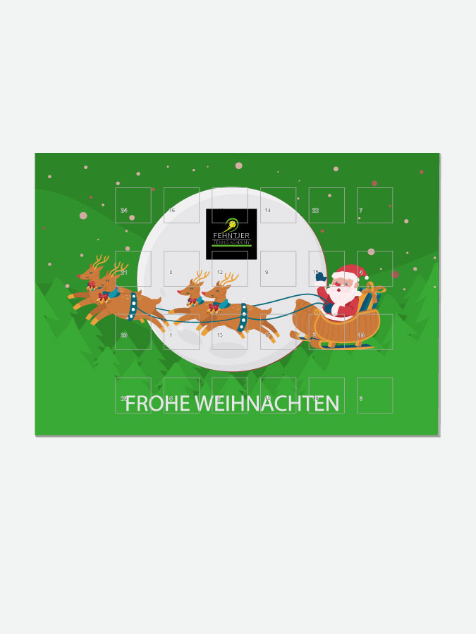 Adventskalender Schokolade