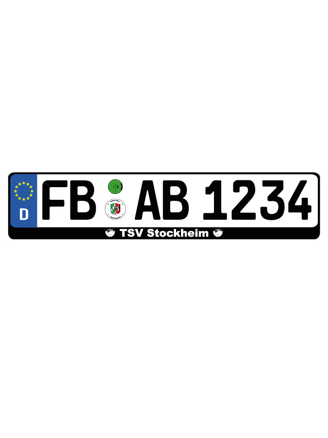 Kennzeichenhalter Kalden (2er Set)