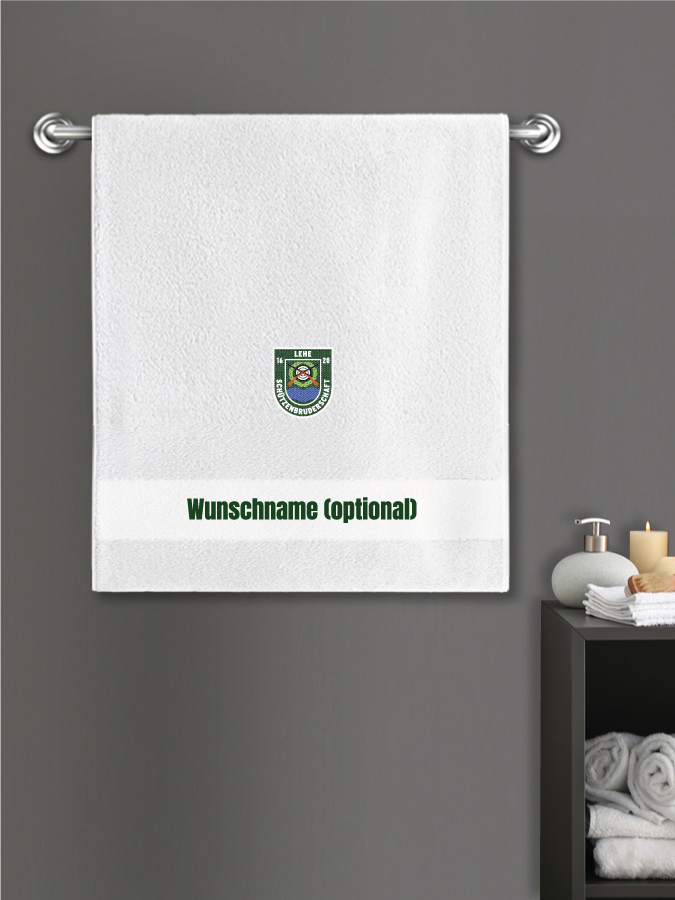 Badehandtuch Team Sticklogo