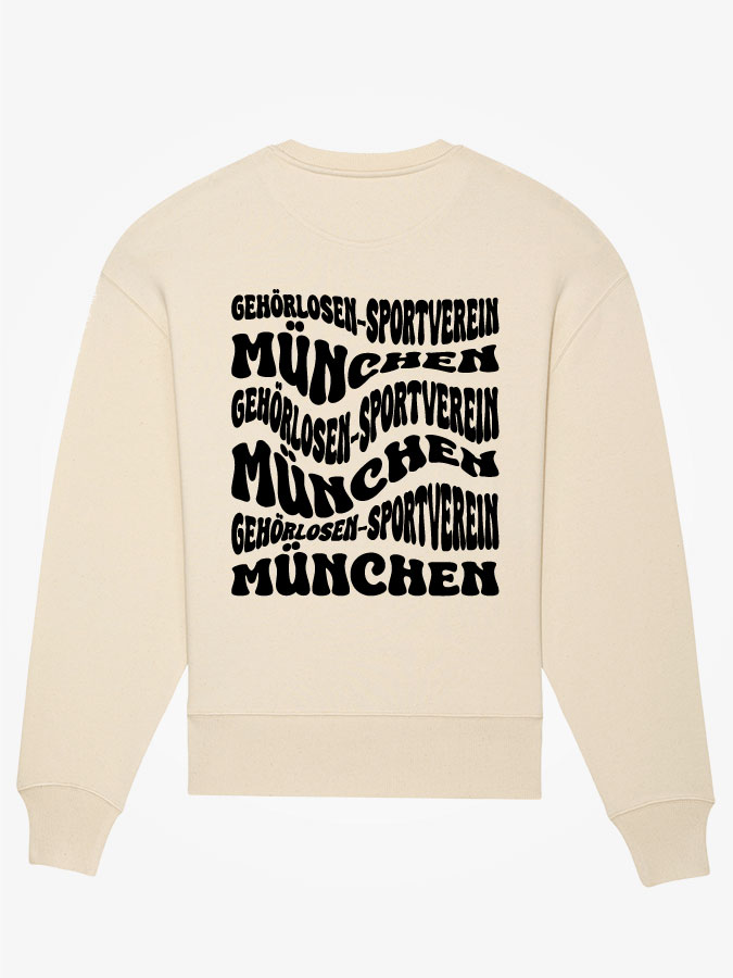 Oversized Sweater Wavy Herren