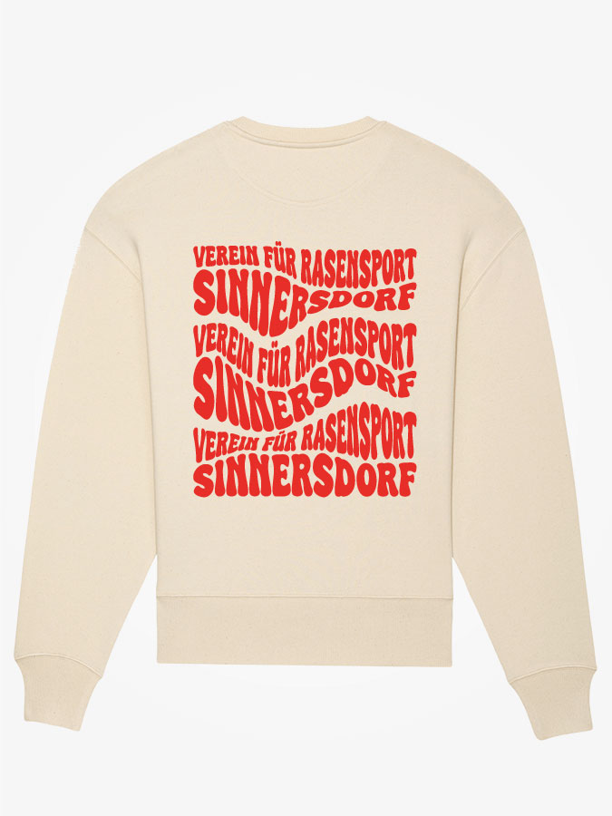 Sweatshirt Oversized Wavy Herren