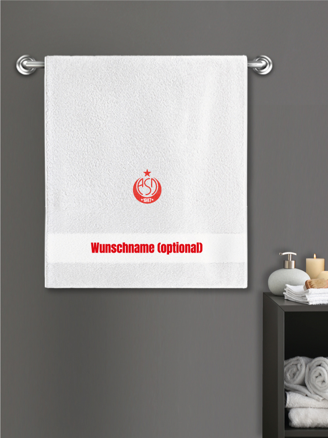 Badehandtuch Team Sticklogo