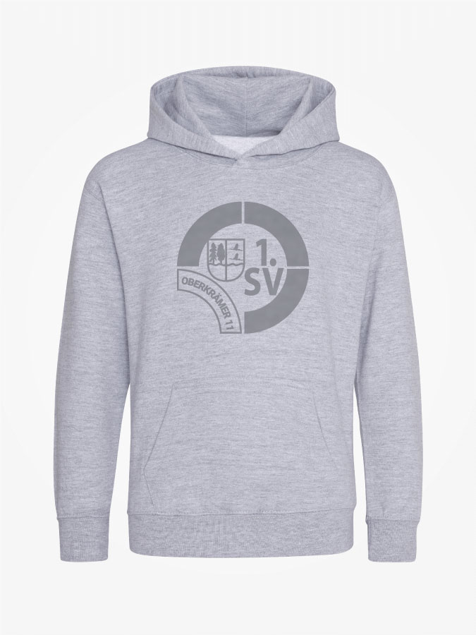 Hoodie All Grey Kids Unisex