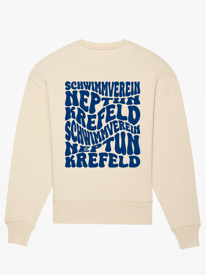 Sweatshirt Oversized Wavy Herren