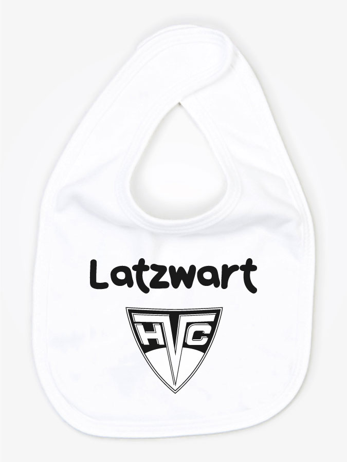 Babylätzchen Latzwart