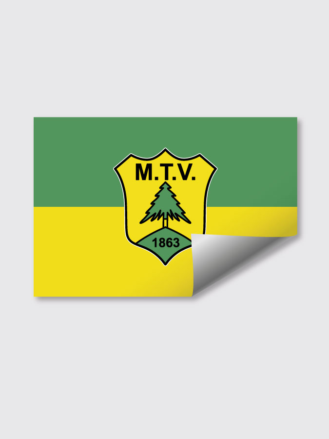 Aufkleber DIN A7 Logo