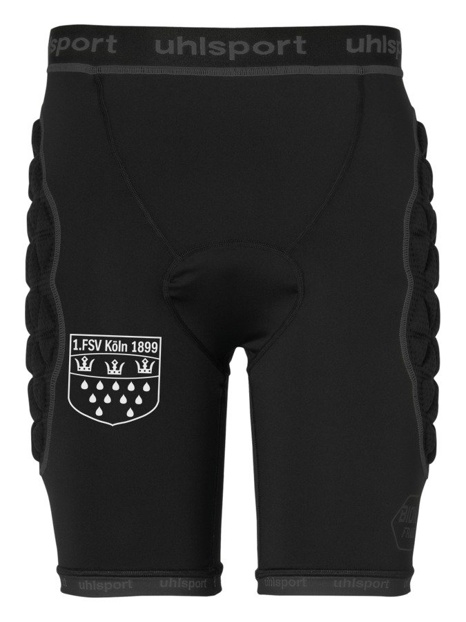 uhlsport Bionikframe Padded Short Black Edition