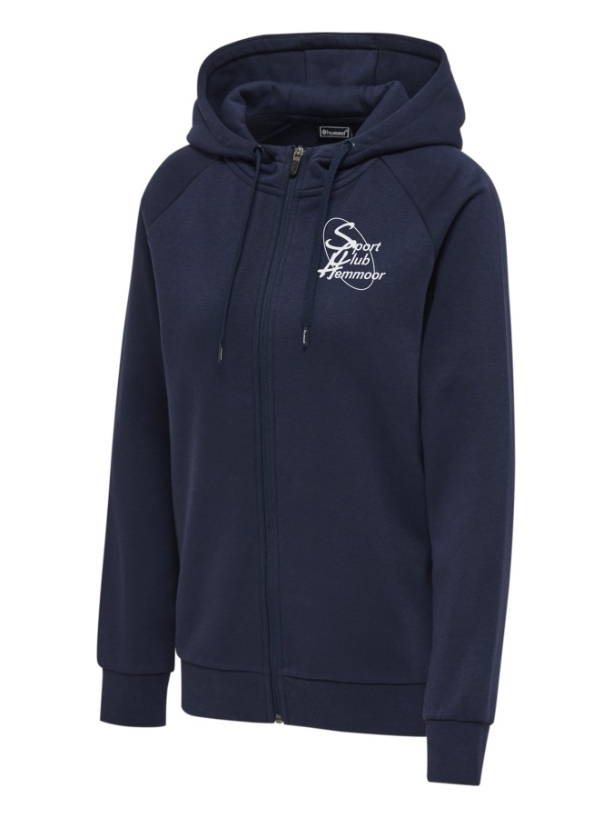 Hummel Red Classic Zip Hoodie Damen