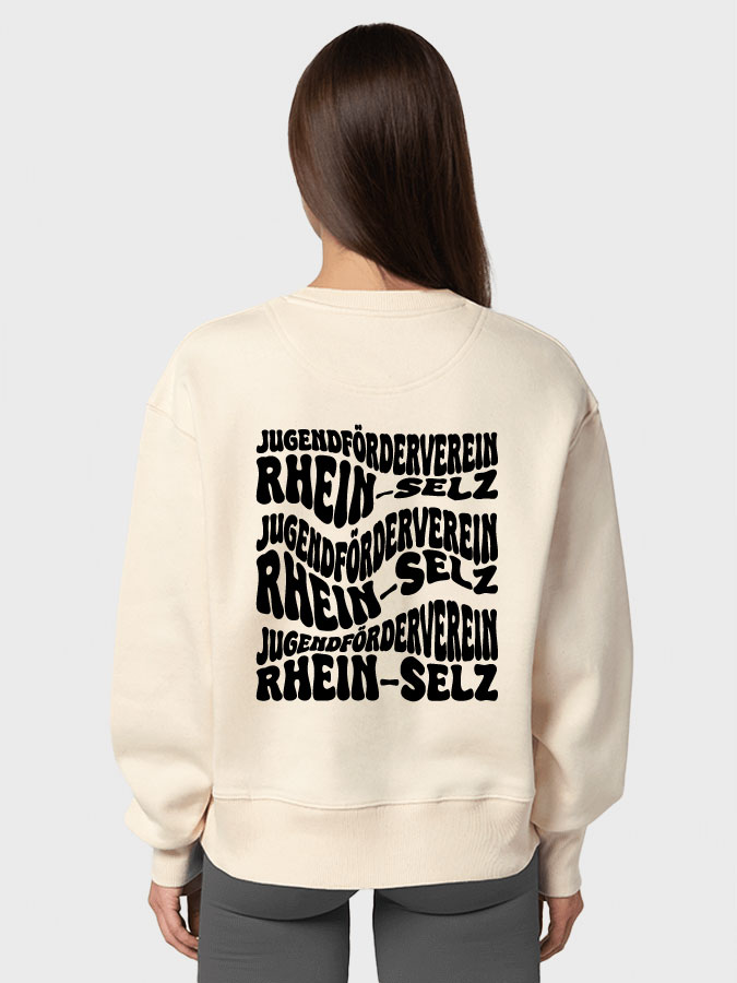 Oversized Sweater Wavy Damen
