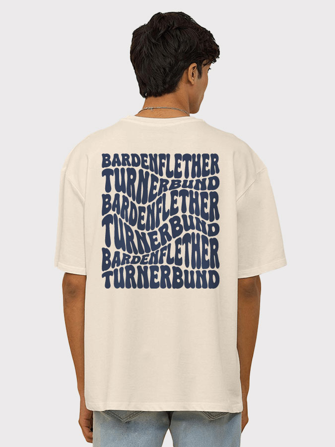 Oversized Shirt Wavy Herren