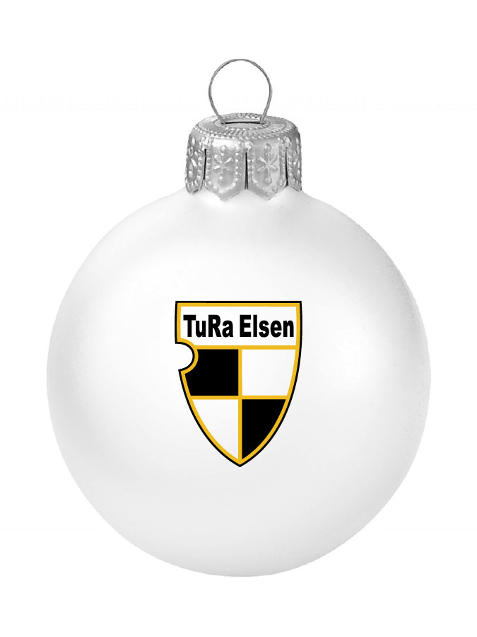 Weihnachtskugel Logo 8cm