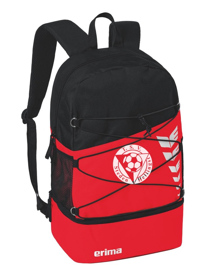 Erima Six Wings Rucksack mit Bodenfach