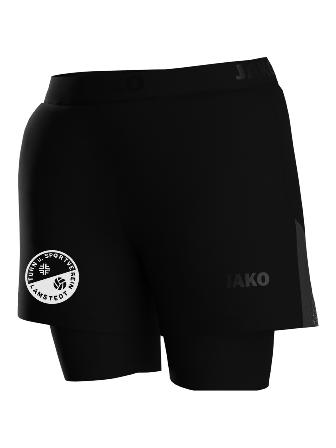 Jako 2-in-1-Short Power Damen