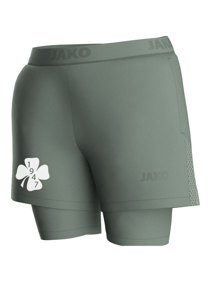 Jako 2-in-1-Short Power Damen