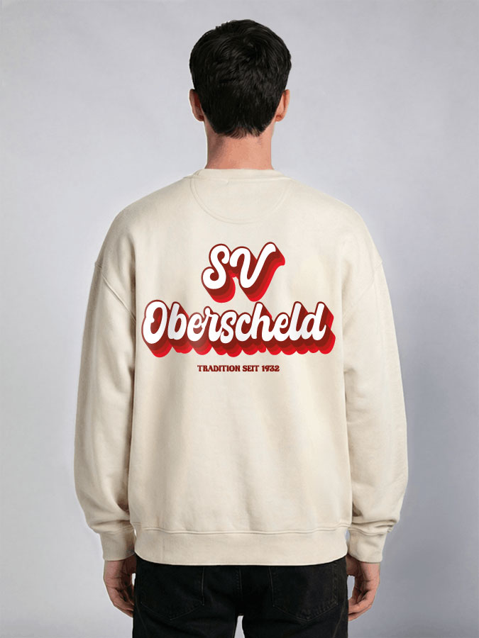 Oversized Sweater Vintage Herren