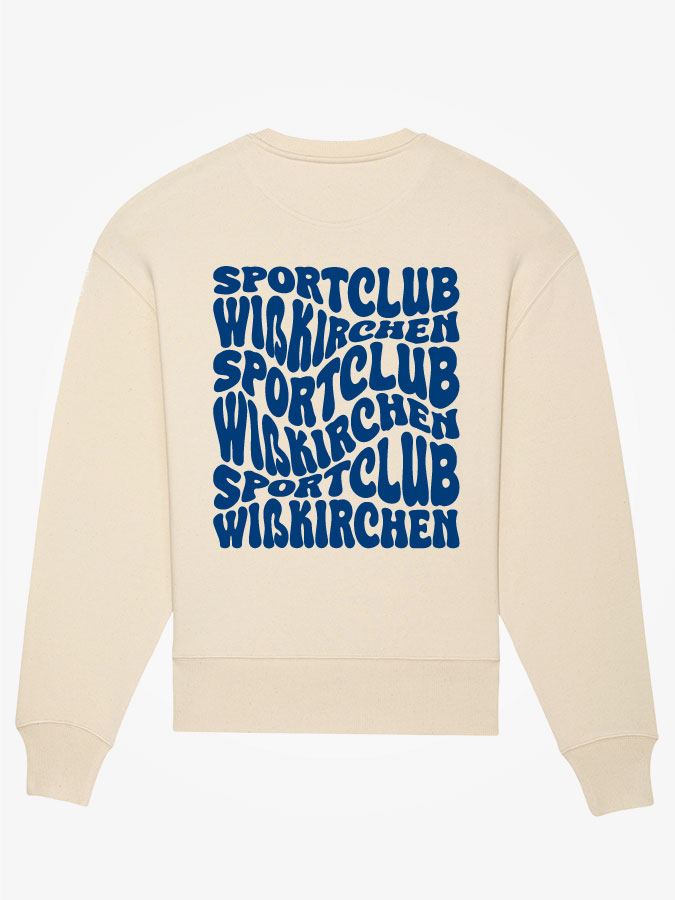 Sweatshirt Oversized Wavy Herren