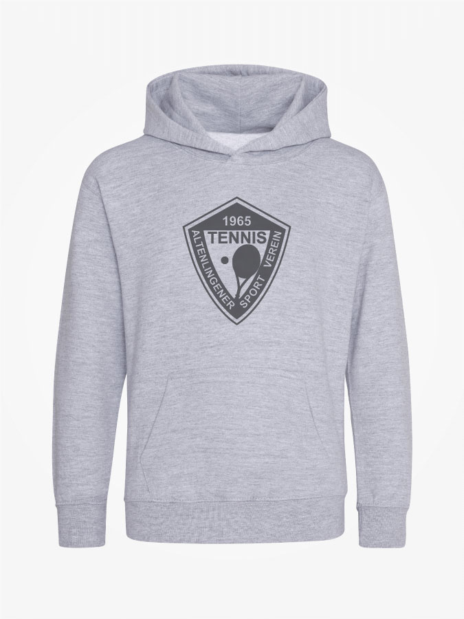 Hoodie All Grey Kids Unisex