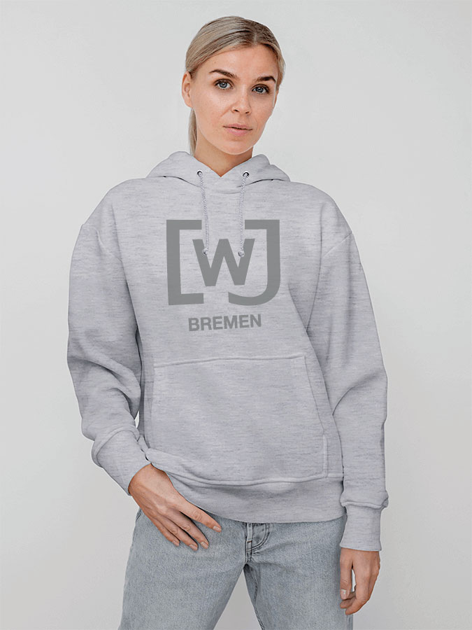 Hoodie All Grey Unisex