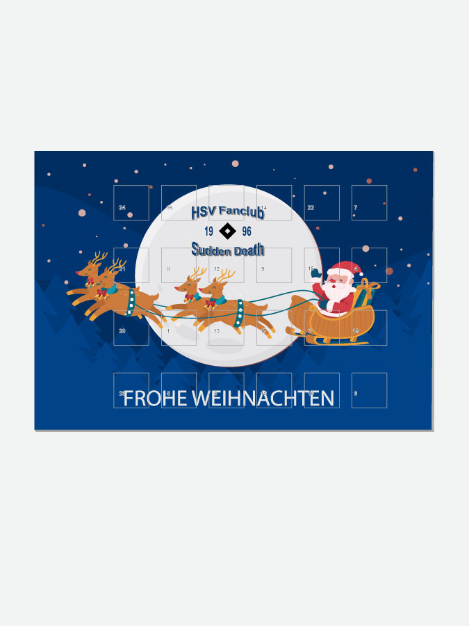 Adventskalender Schokolade