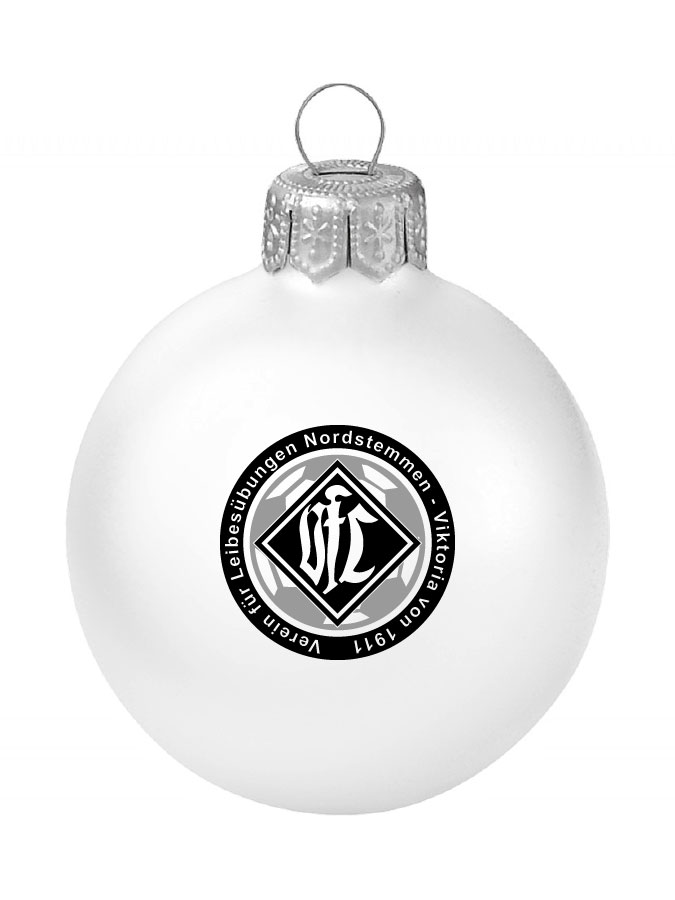 Weihnachtskugel Logo 8cm
