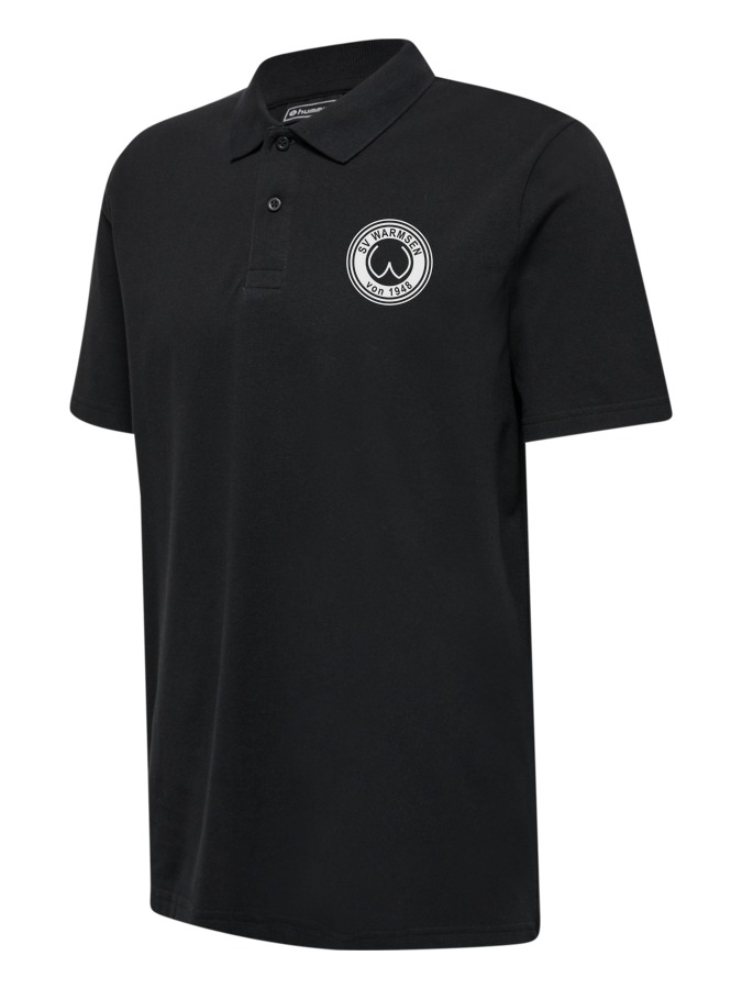 Hummel Red Stretch Polo