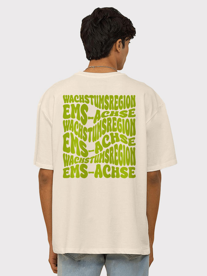 Oversized Shirt Wavy Herren