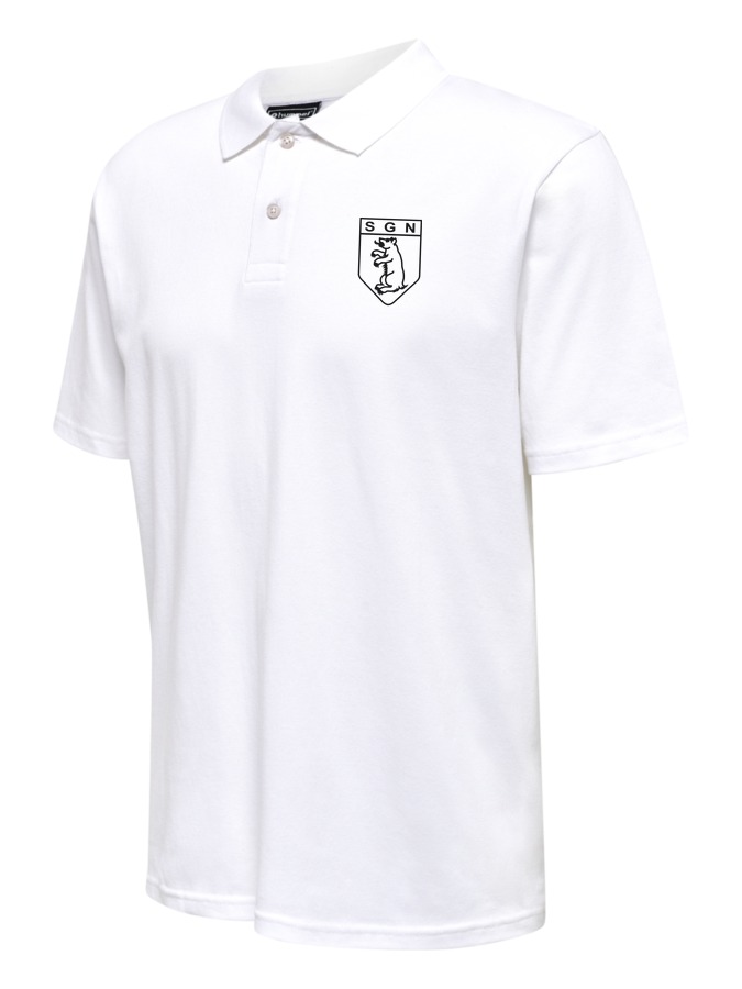 Hummel Red Stretch Polo