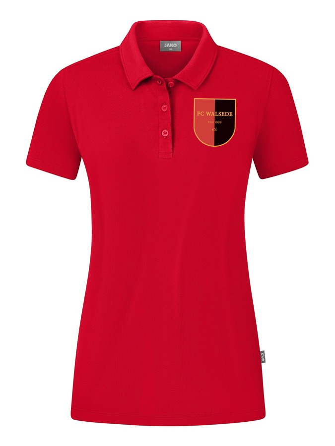 Jako Poloshirt Organic Stretch Damen