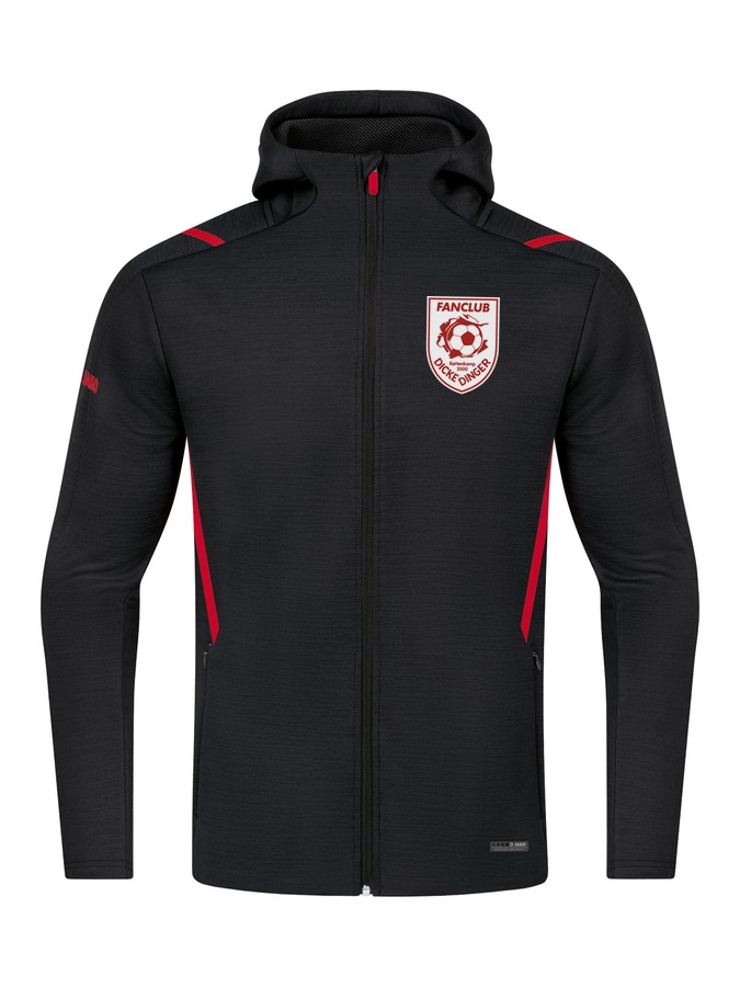 Jako Freizeitjacke Challenge mit Kapuze