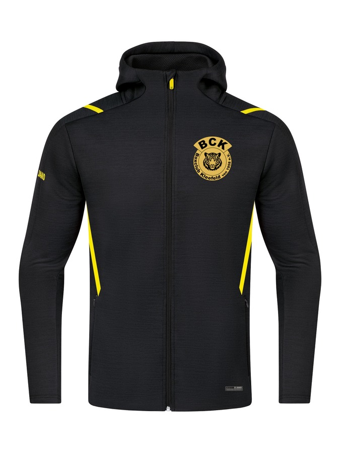 Jako Freizeitjacke Challenge mit Kapuze