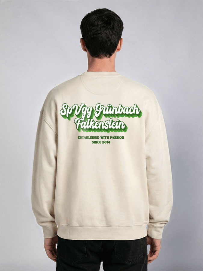 Oversized Sweater Vintage Herren