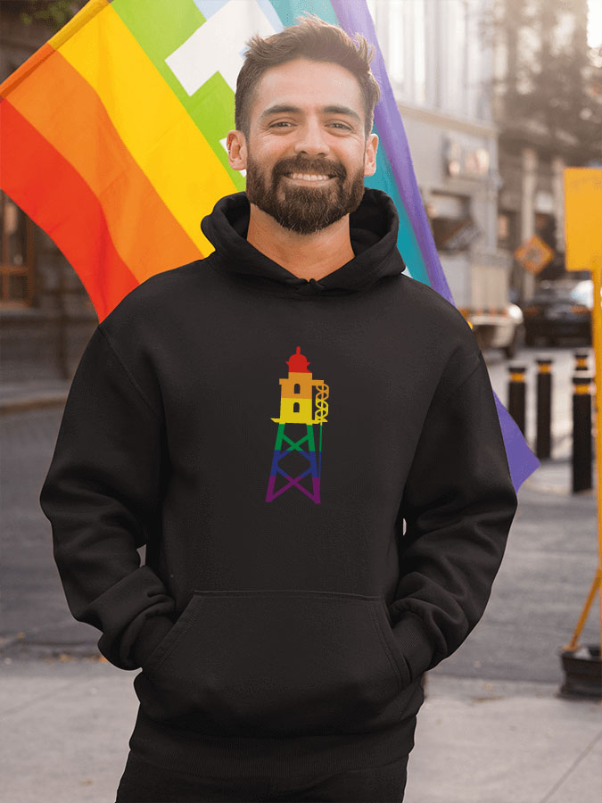 Hoodie Rainbow Herren