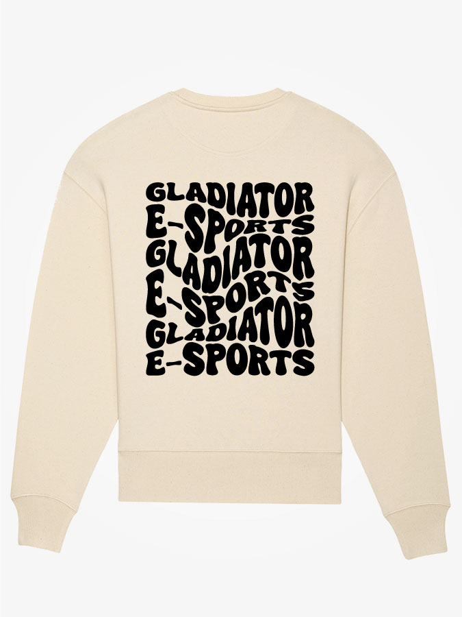 Oversized Sweater Wavy Herren