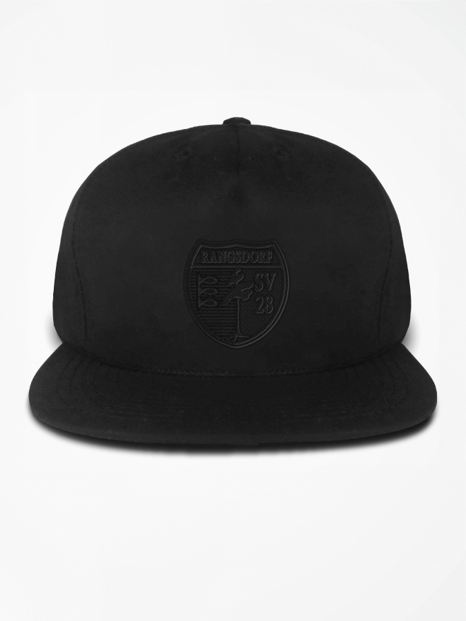 Snapback 5 Panel All Black Sticklogo