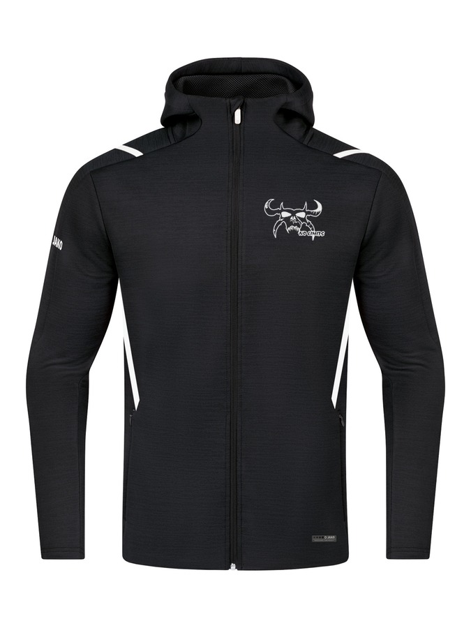 Jako Freizeitjacke Challenge mit Kapuze