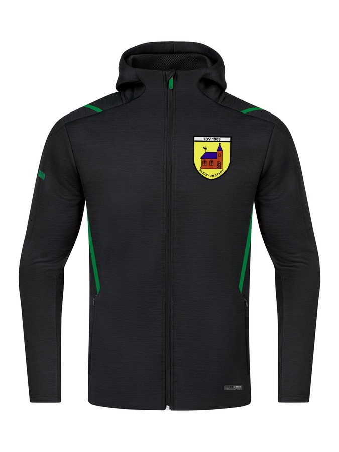 Jako Freizeitjacke Challenge mit Kapuze