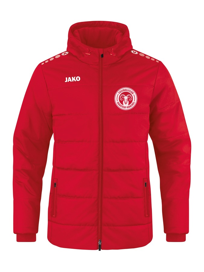 Jako Coachjacke Team mit Kapuze