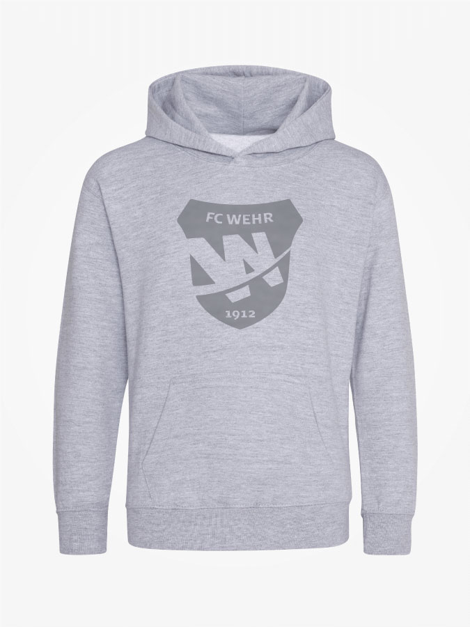 Hoodie All Grey Kids Unisex