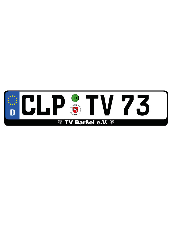 Kennzeichenhalter Kalden (2er Set)