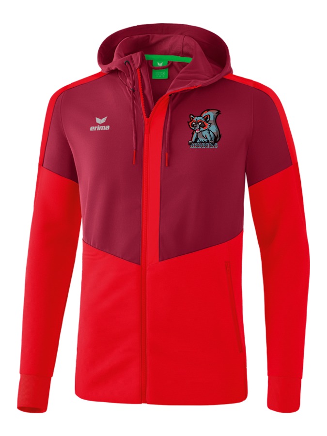 Erima Squad Trainingsjacke mit Kapuze