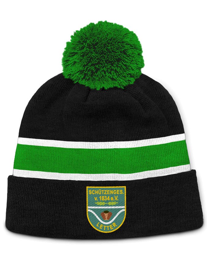 Bommelmütze Sticklogo