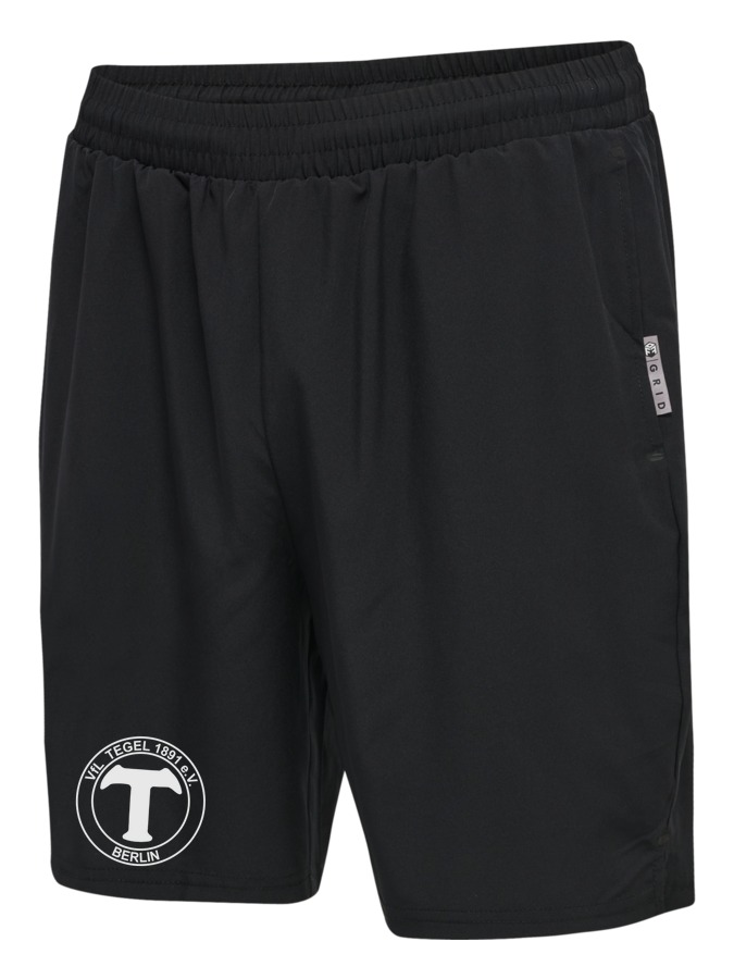 Hummel Move Grid Woven Shorts