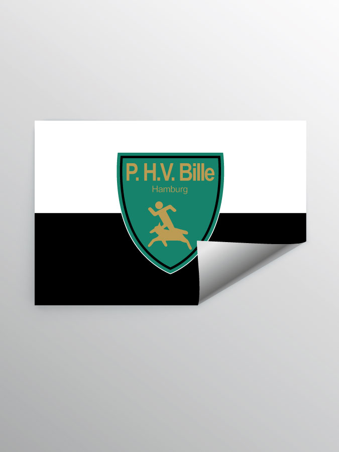 Aufkleber DIN A7 Logo
