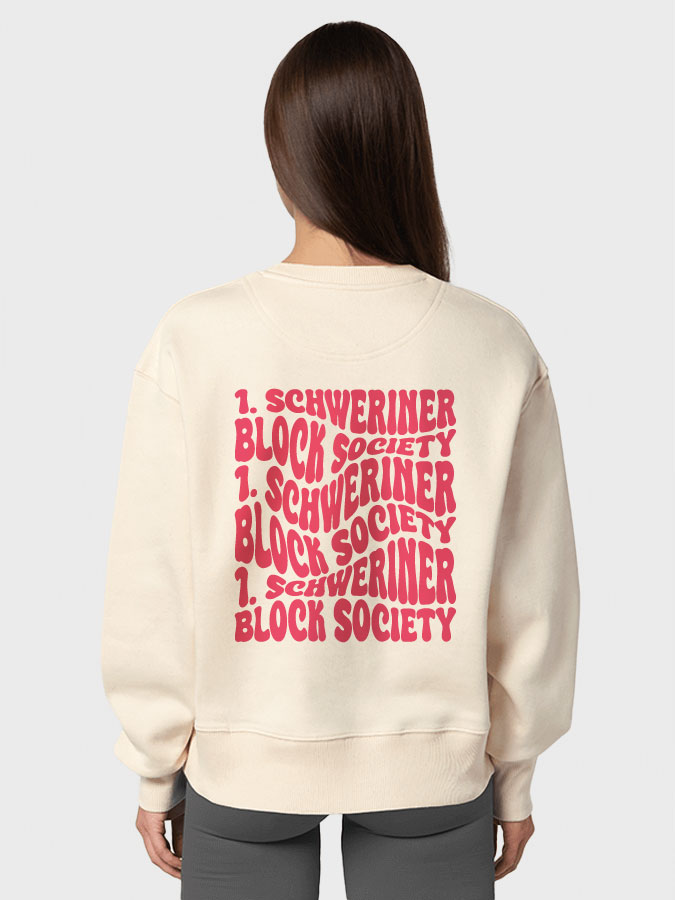 Sweatshirt Oversized Wavy Unisex