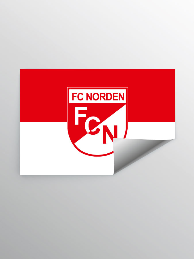 Aufkleber DIN A7 Logo