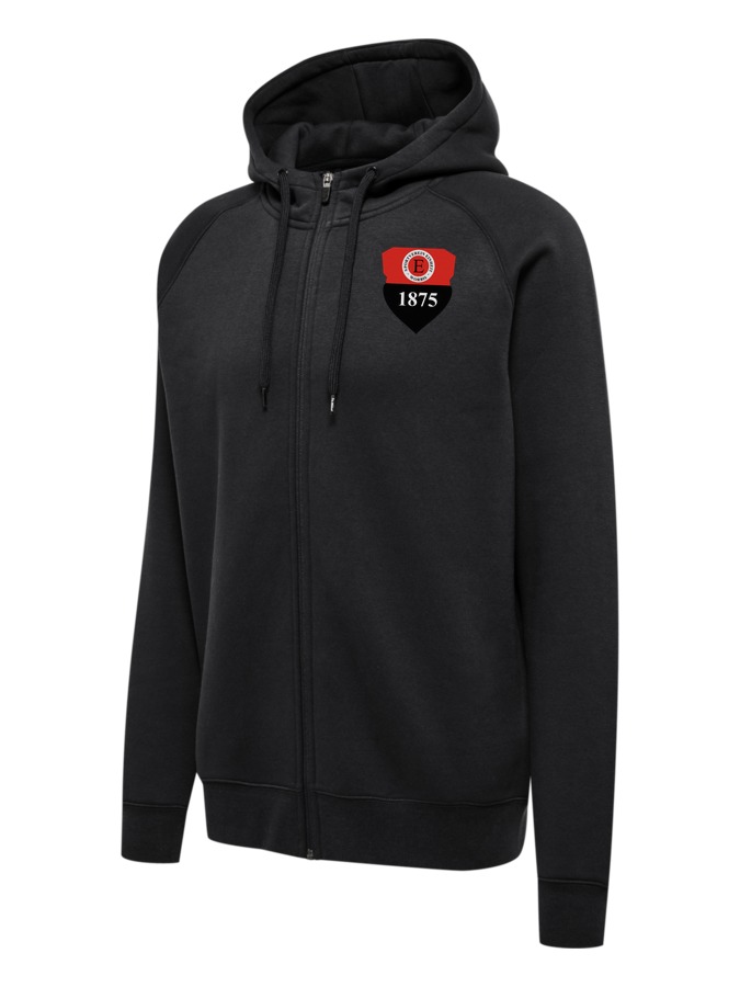 Hummel Red Heavy Zip Hoodie