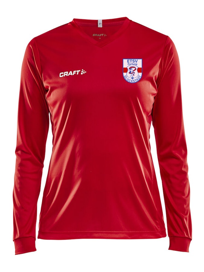 Craft Squad Go Trikot Solid Langarm-Trikot Damen