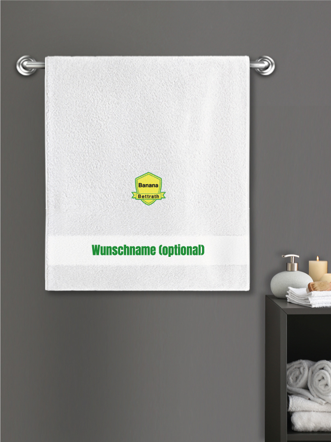 Badehandtuch Team Sticklogo